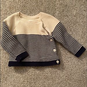 Baby Gap striped sweater sized 6-12 months